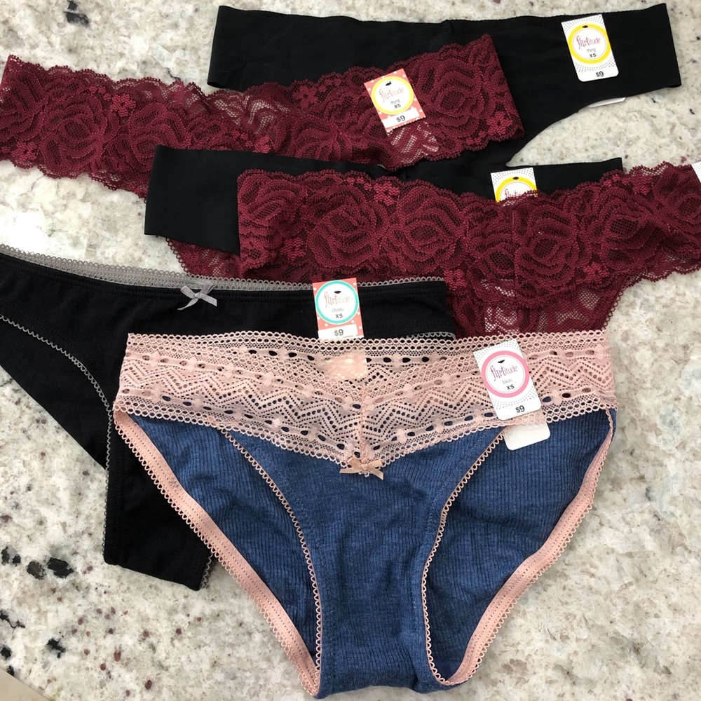 Flirtitude Thong/Cheeky/Bikini